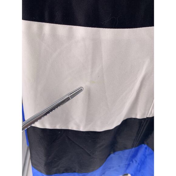 KATE SPADE Corley Dress Colorblock Blue White Black Stripe 2 - Picture 13 of 15